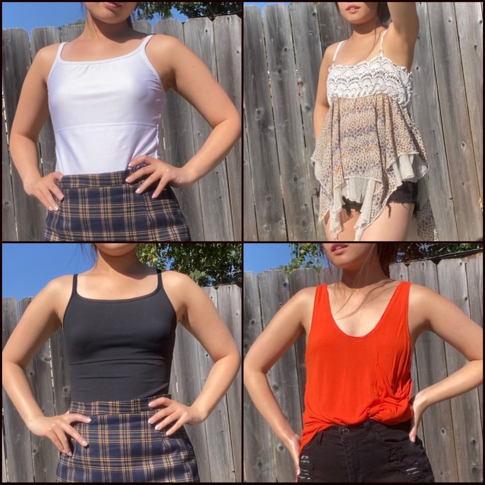 Set of 4 Tanks!